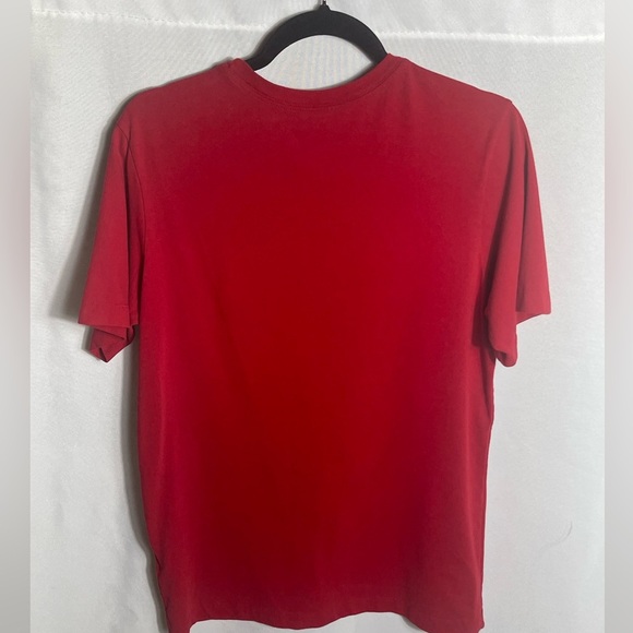 Nike Red Dri-Fit Athletic T-Shirt Men’s Small Lightweight Training Tee - Picture 2 of 7